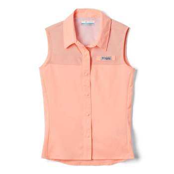 Columbia Overhemd Meisjes, PFG Tamiami Sleeveless Roze, 71GTFLBVK